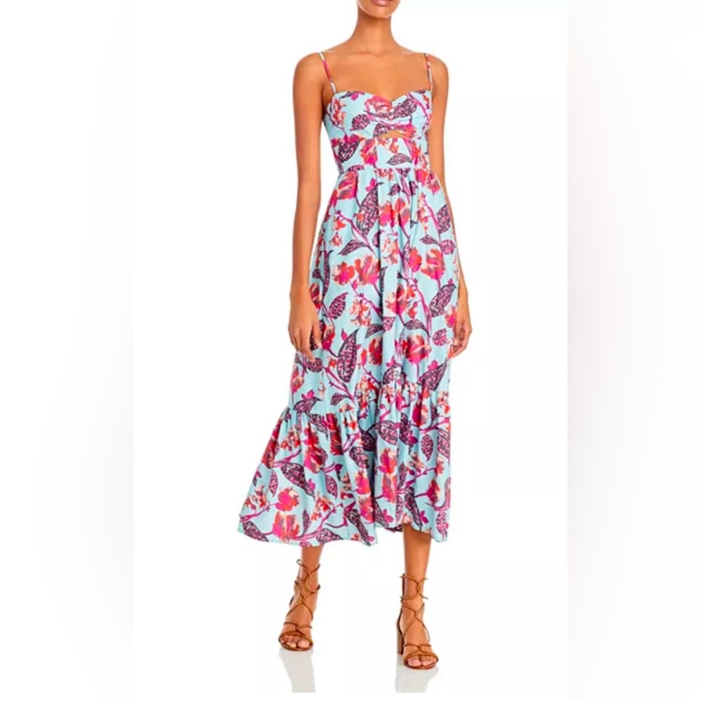A.L.C. Emilia printed midi dress size 12